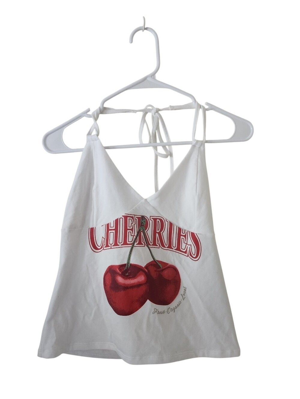 Wild Fable Cherry Halter Top